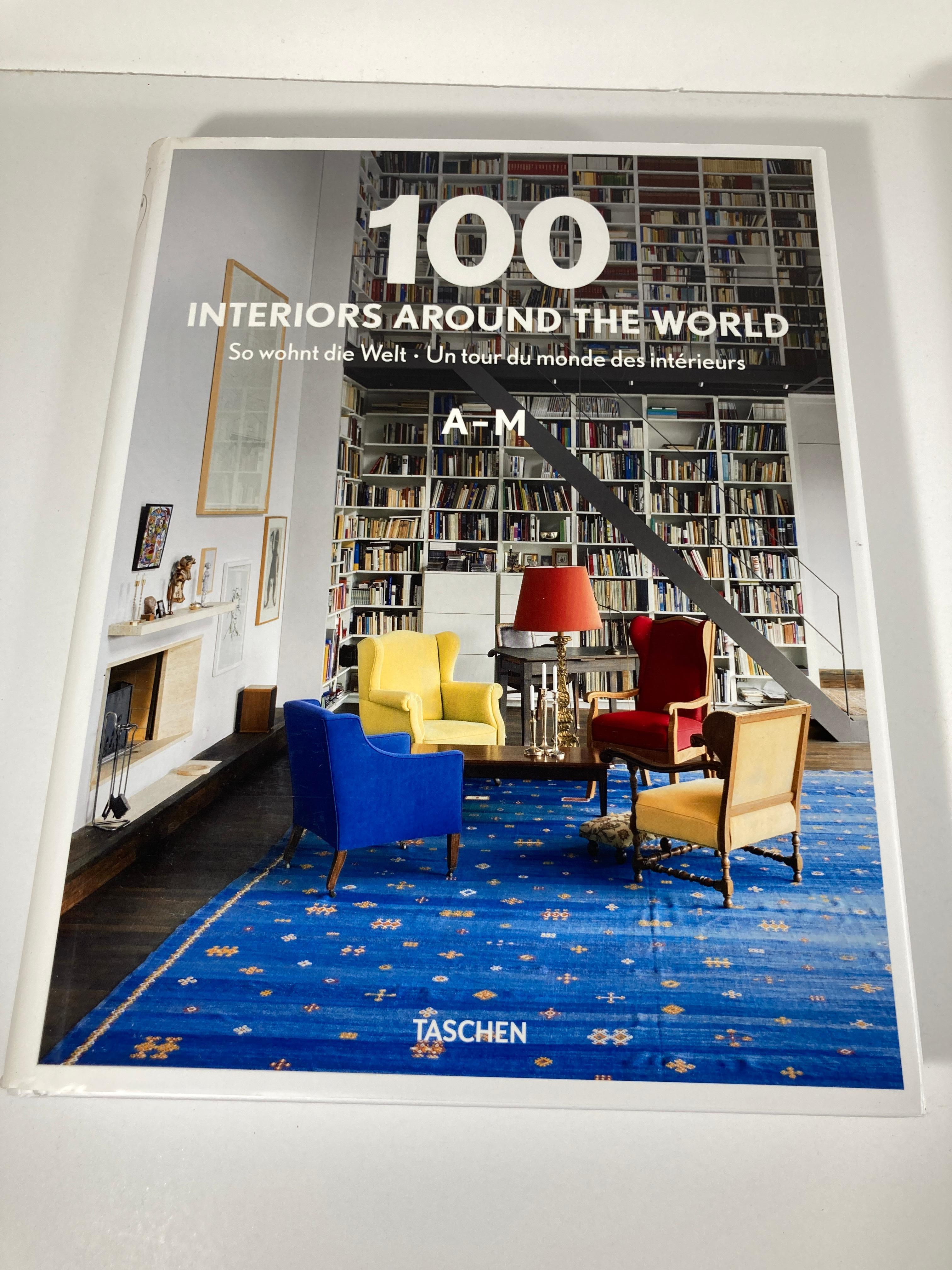 100 Interiors Around the World Hardcover, Tashen 2012 Series For Sale 2