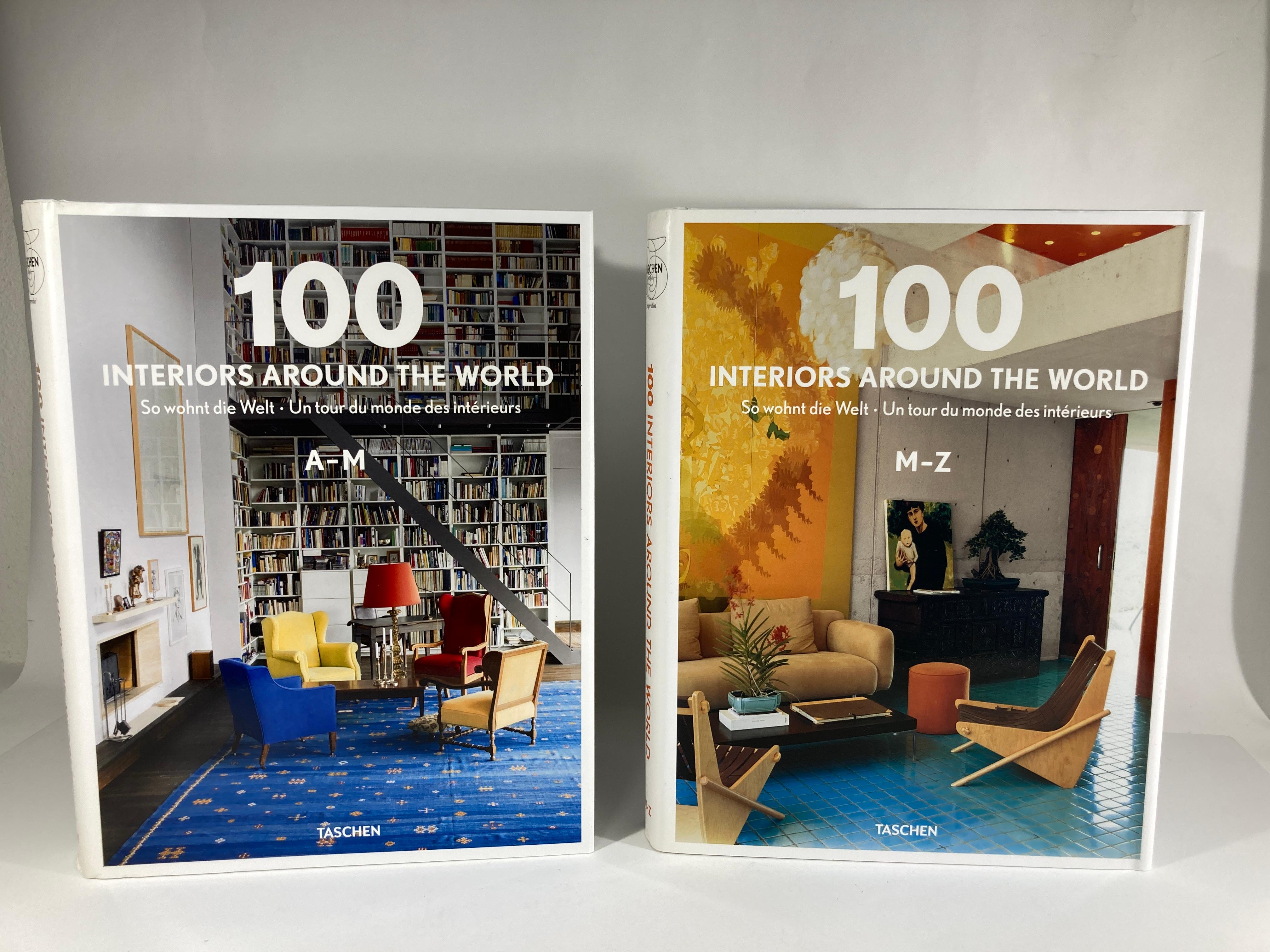 100 Interiors Around the World Hardcover, Tashen 2012 Series For Sale 8