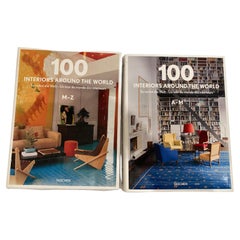 100 Interiors Around the World Hardcover, Tashen 2012 Series