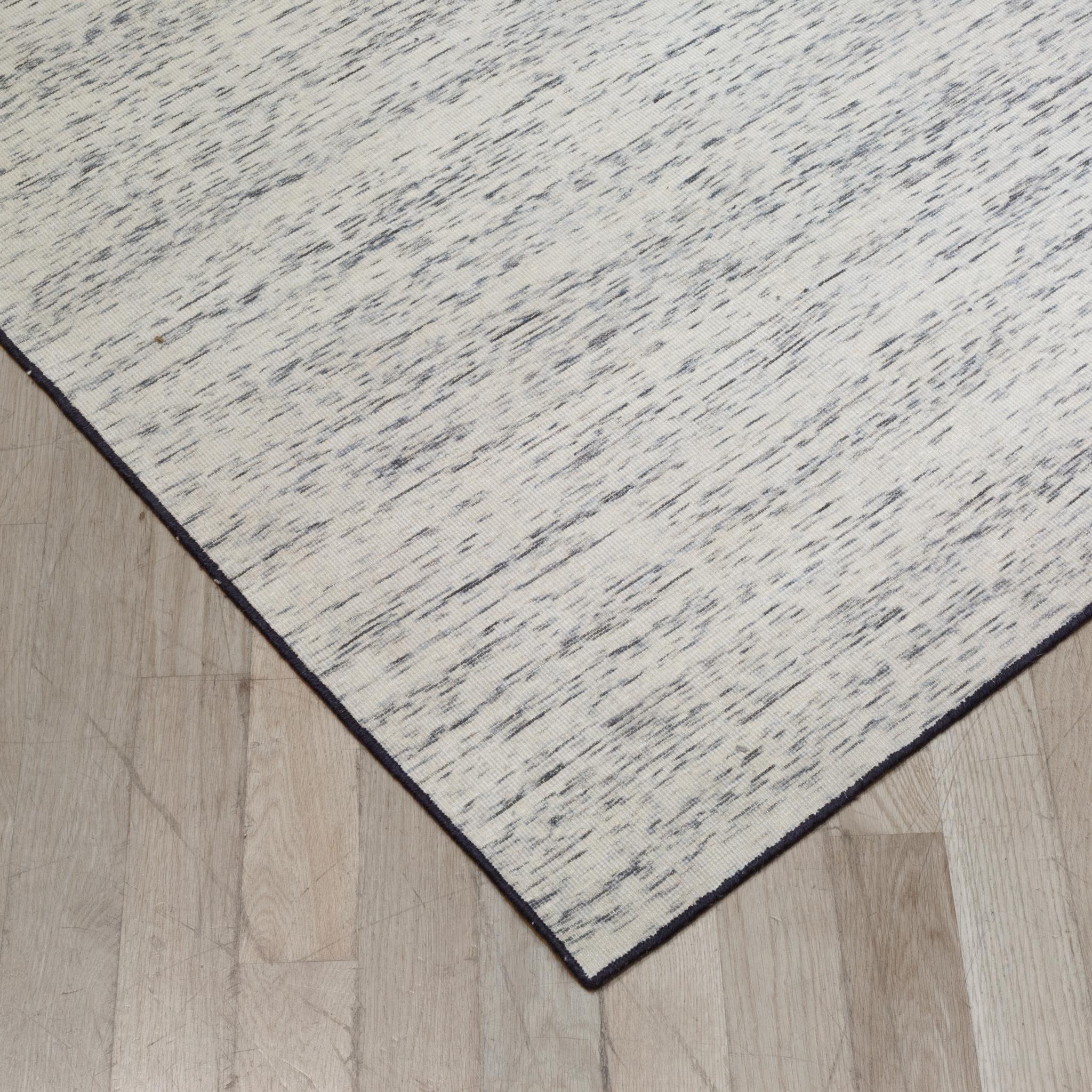 Contemporary 100% Merino Wool Tilkka Area Rug by Fells Andes 5' x 7' For Sale