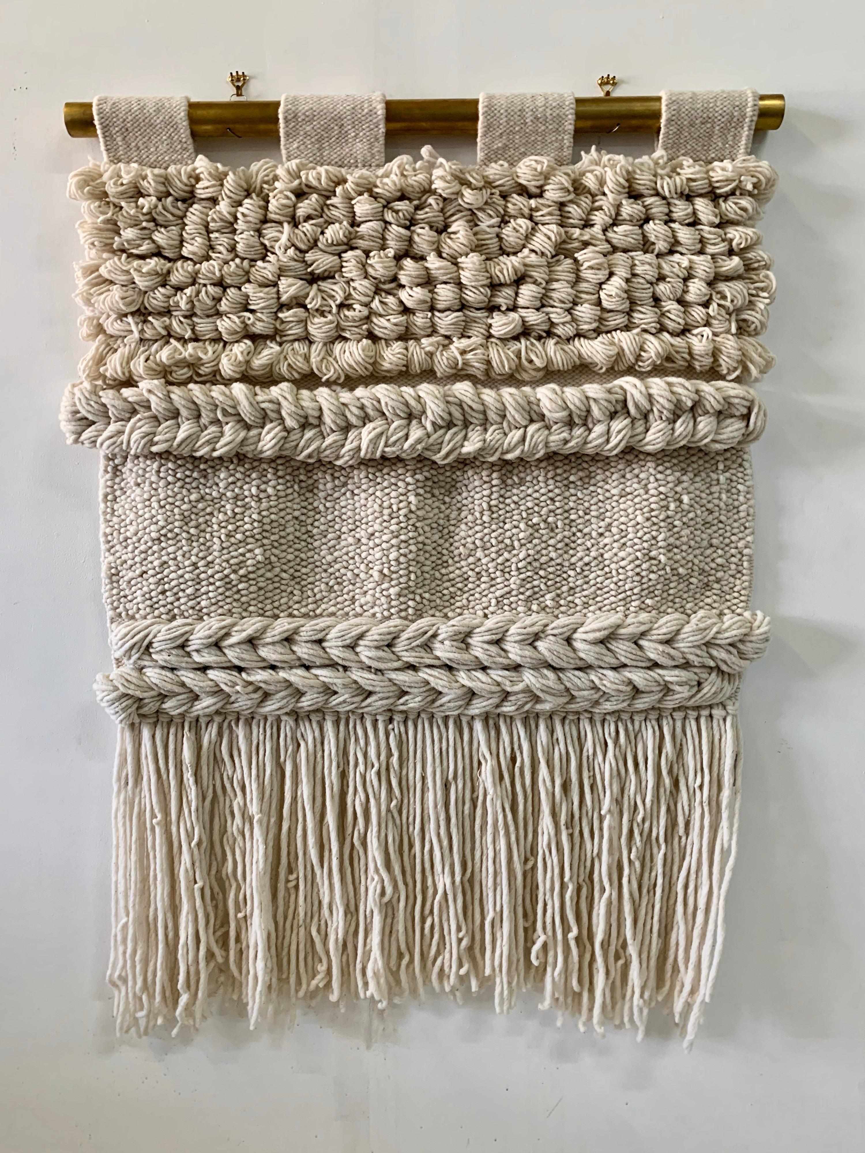 100% Natural Handwoven Wool Tapestry 3