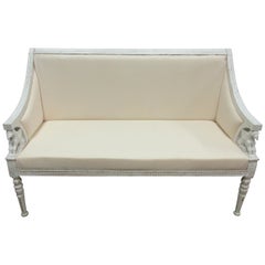 100% Original Finish Swedish Sphinx Settee