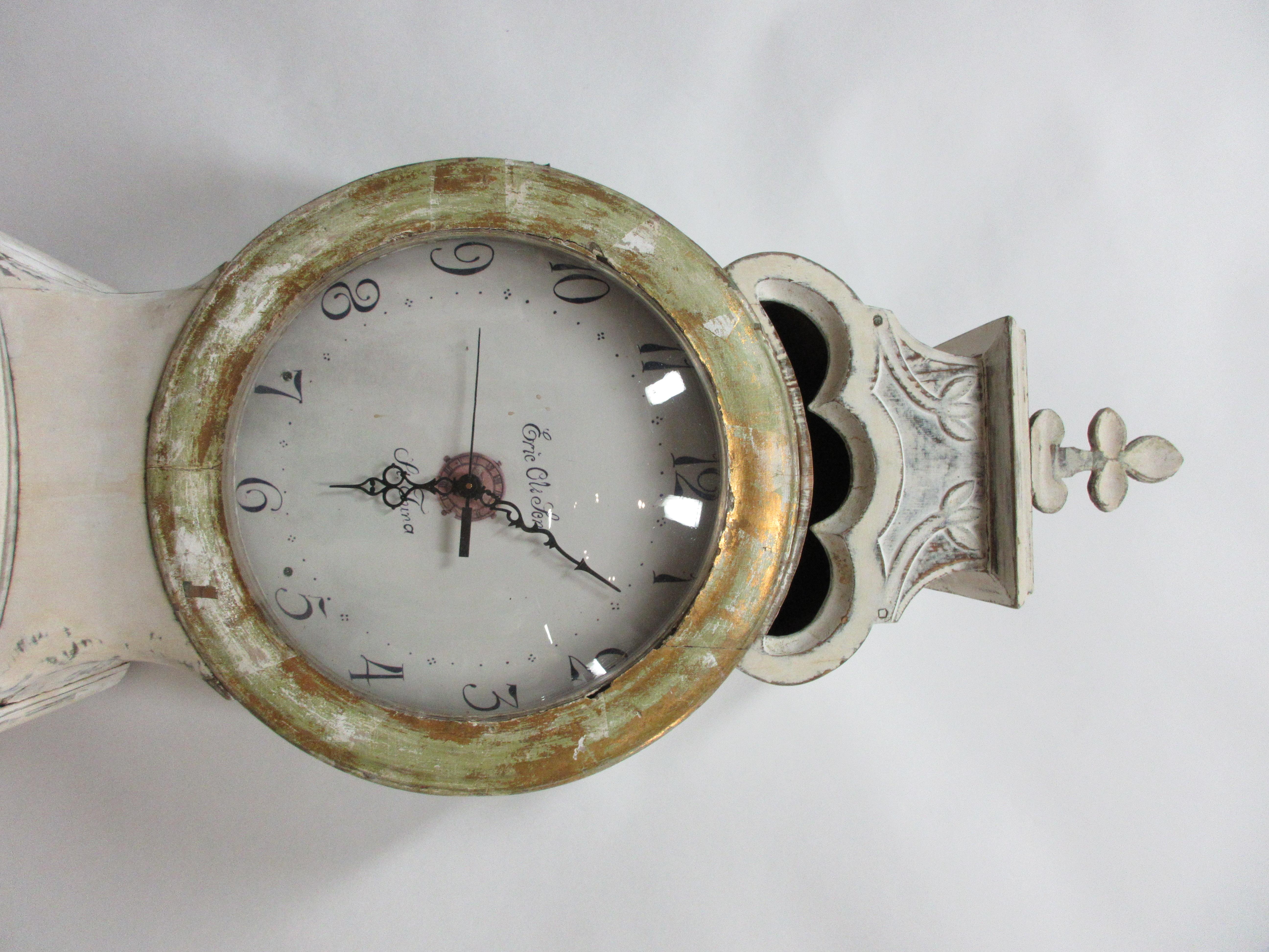 Country 100% Original Painted Swedish Mora Clock