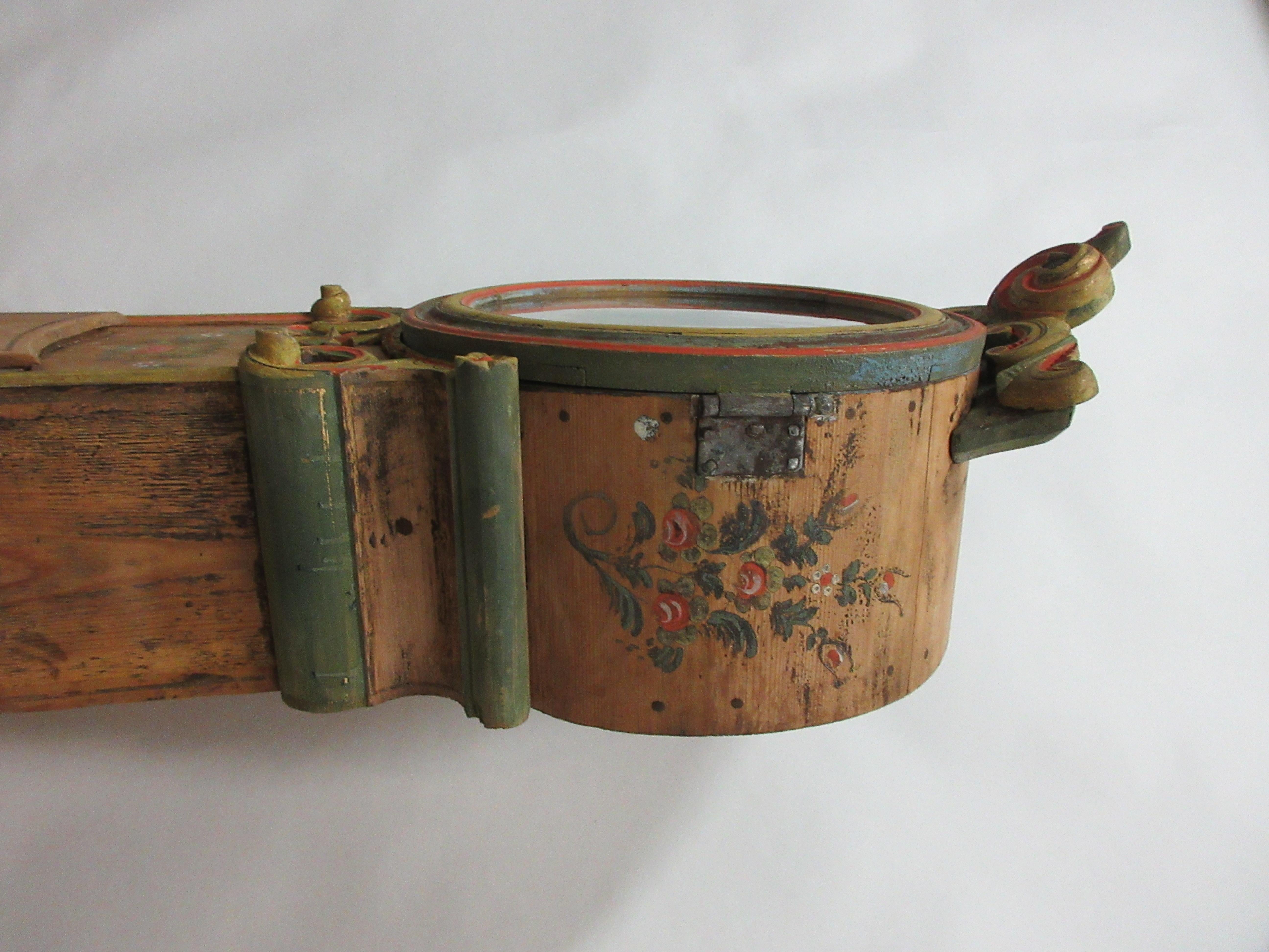 Country 100% Original Painted Swedish Mora Clock