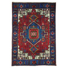 100 Percent Wool Persian Nahavand Hand Knotted Oriental Rug