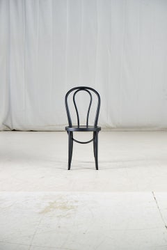 100+ Stock 40% off Clearance -Bent Wood Contract Bistro Chair - Matte Black