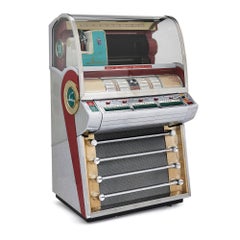 100-Record Retro American Seeburg Select-O-Matic V-200 Jukebox