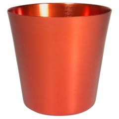 100% Recycled Anodized Orange Aluminum Tumbler Medium