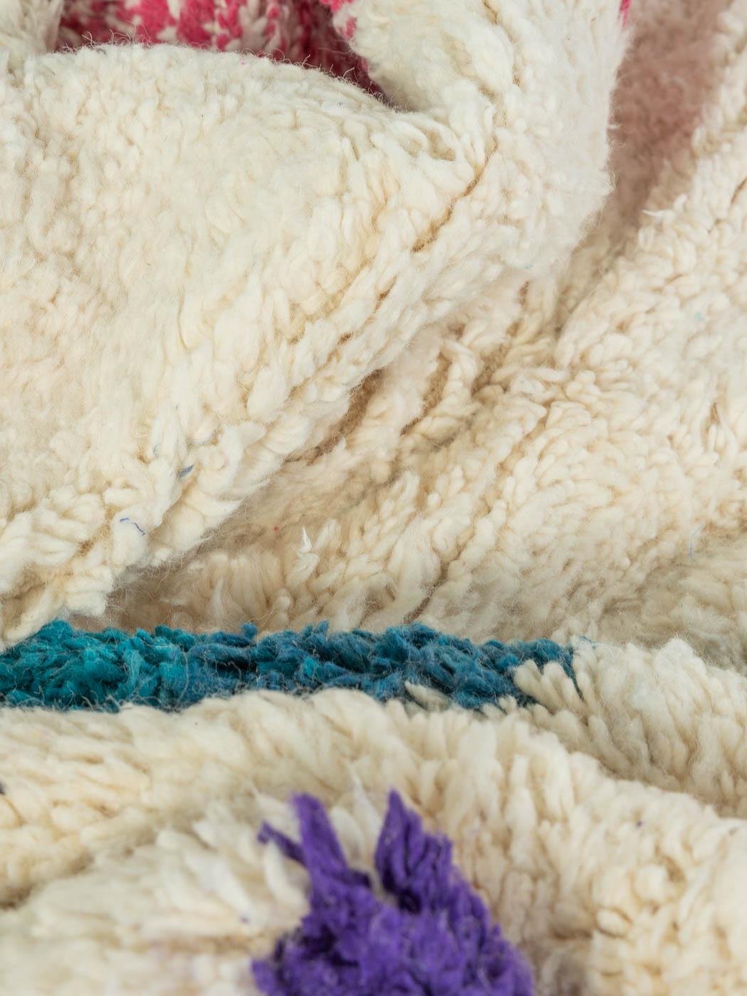 100% marokkanischer Berberteppich aus 100% Wolle, handgefertigt Beni Ourain im Zustand „Hervorragend“ im Angebot in Neuss, NW