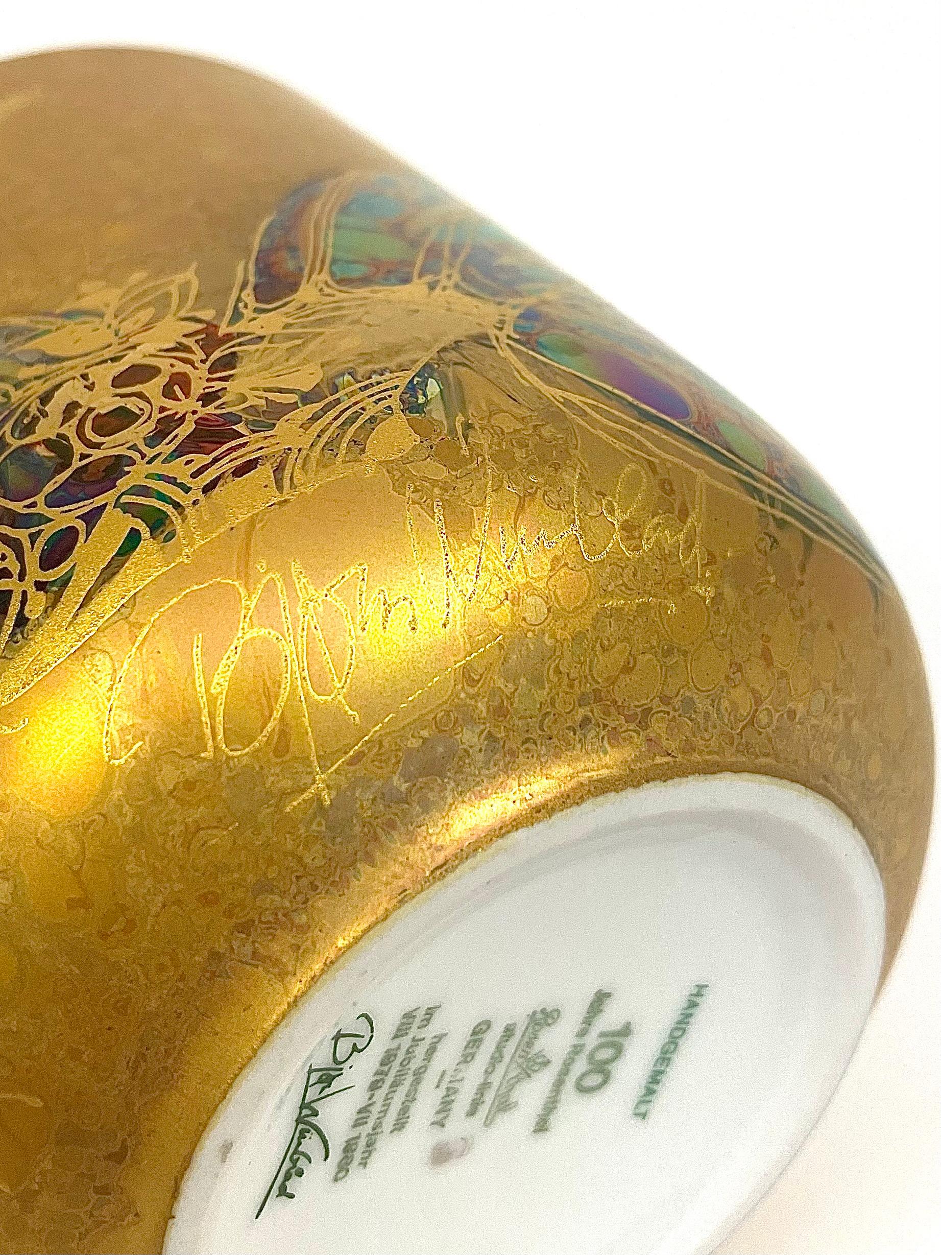 Vaso in porcellana per l'anniversario dei 100 anni del danese Bjørn Wiinbladh per Rosenthal In condizioni ottime in vendita a Örebro, SE