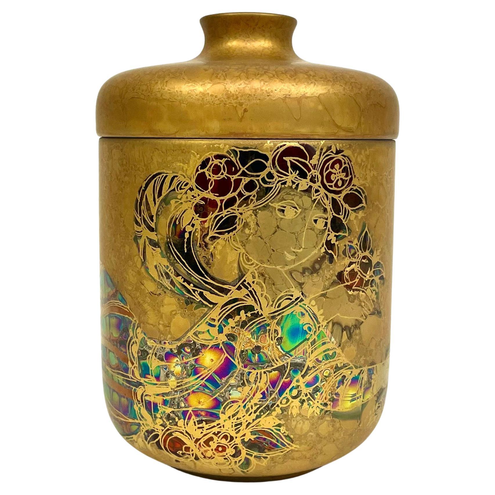 100-years Anniversary Porcelain Jar by Danish Bjørn Wiinbladh for Rosenthal  For Sale