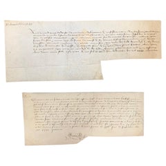 100 Years War Letters Sent by Royal Messenger