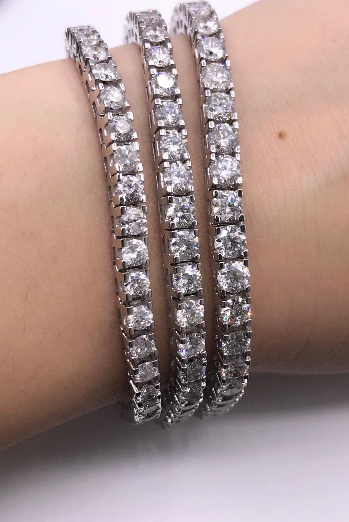 25 carat tennis bracelet