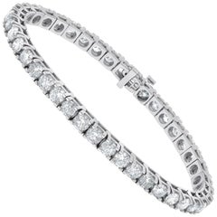 10.00 Carat Diamond Tennis Bracelet, Each Stone 0.25 Carat