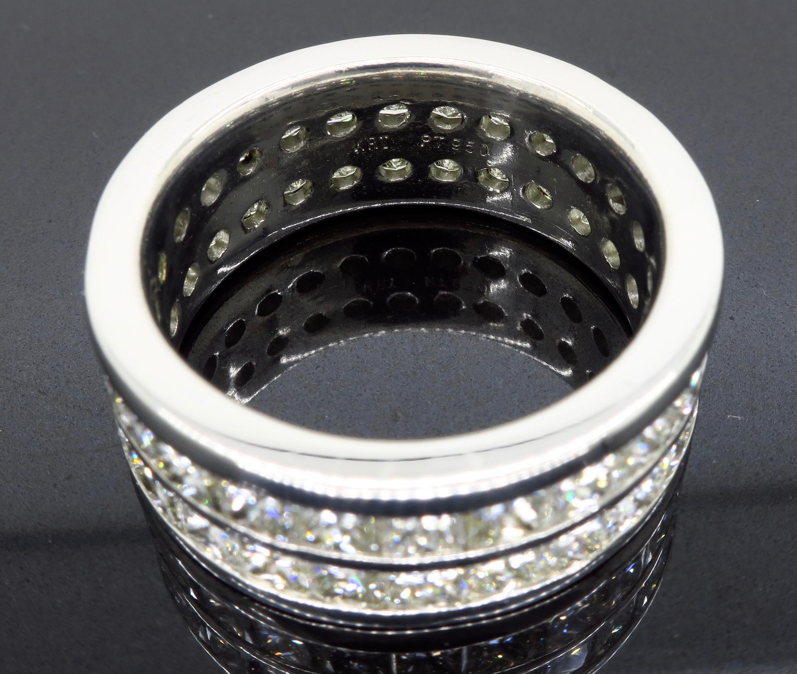 mens eternity diamond ring