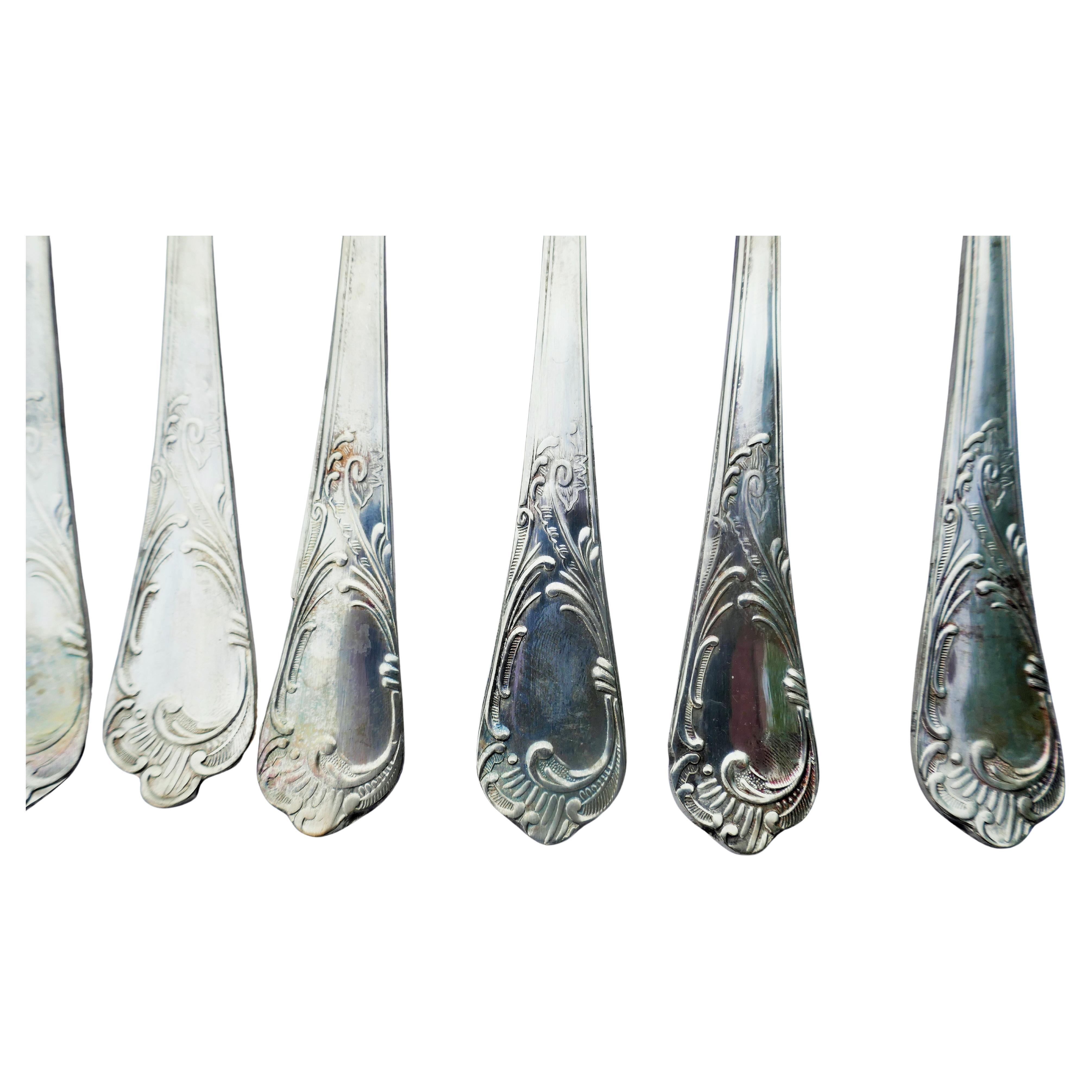 1000 Silber-Besteck-Set im Angebot 4