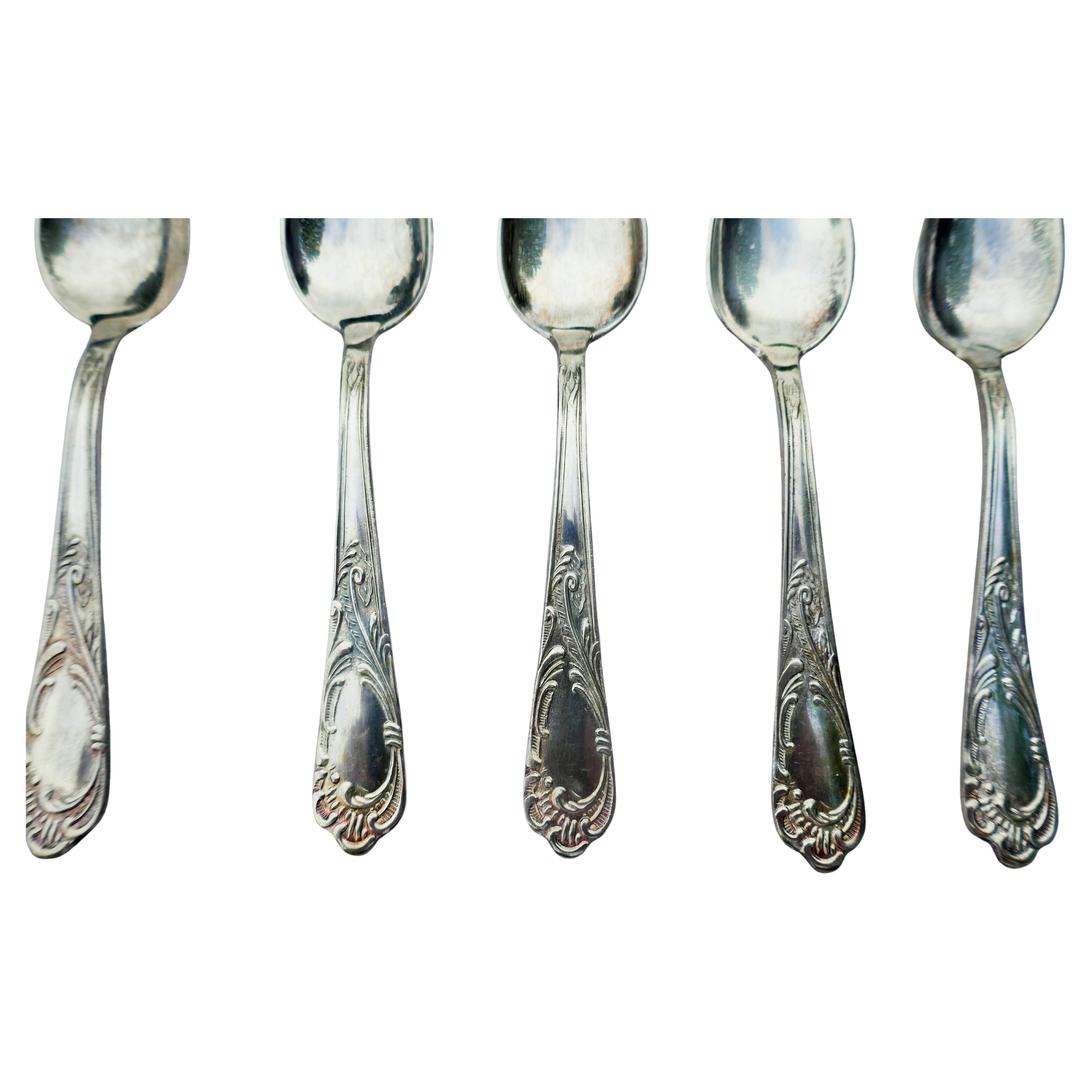 1000 Silber-Besteck-Set (Mid-20th Century) im Angebot