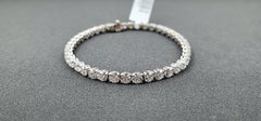 10.01 Karat Diamant-Tennisarmband