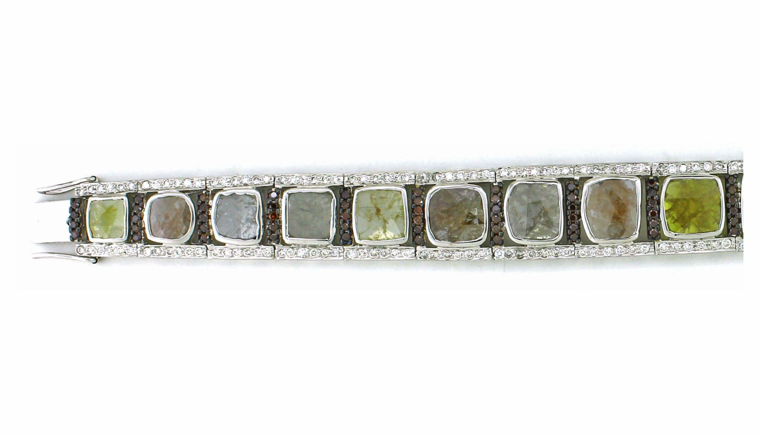Pulsera de 10,01 cts de Slice Moderno en venta