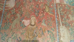 1003 -  Old Lady with Unicorn Tapestry 'Hand-Painted'