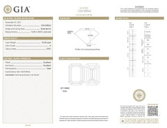 10.05 Carat Emerald Cut Diamond, GIA Certified