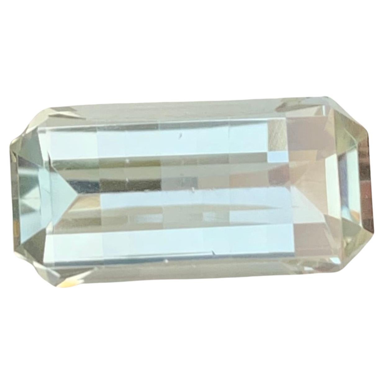 10.05 Carat Natural Loose Green Amethyst Pixel Cut Gem For Necklace