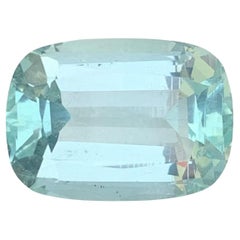 10,05 Karat unbehandelter natürlicher loser Aquamarin Edelstein Cushion Shape