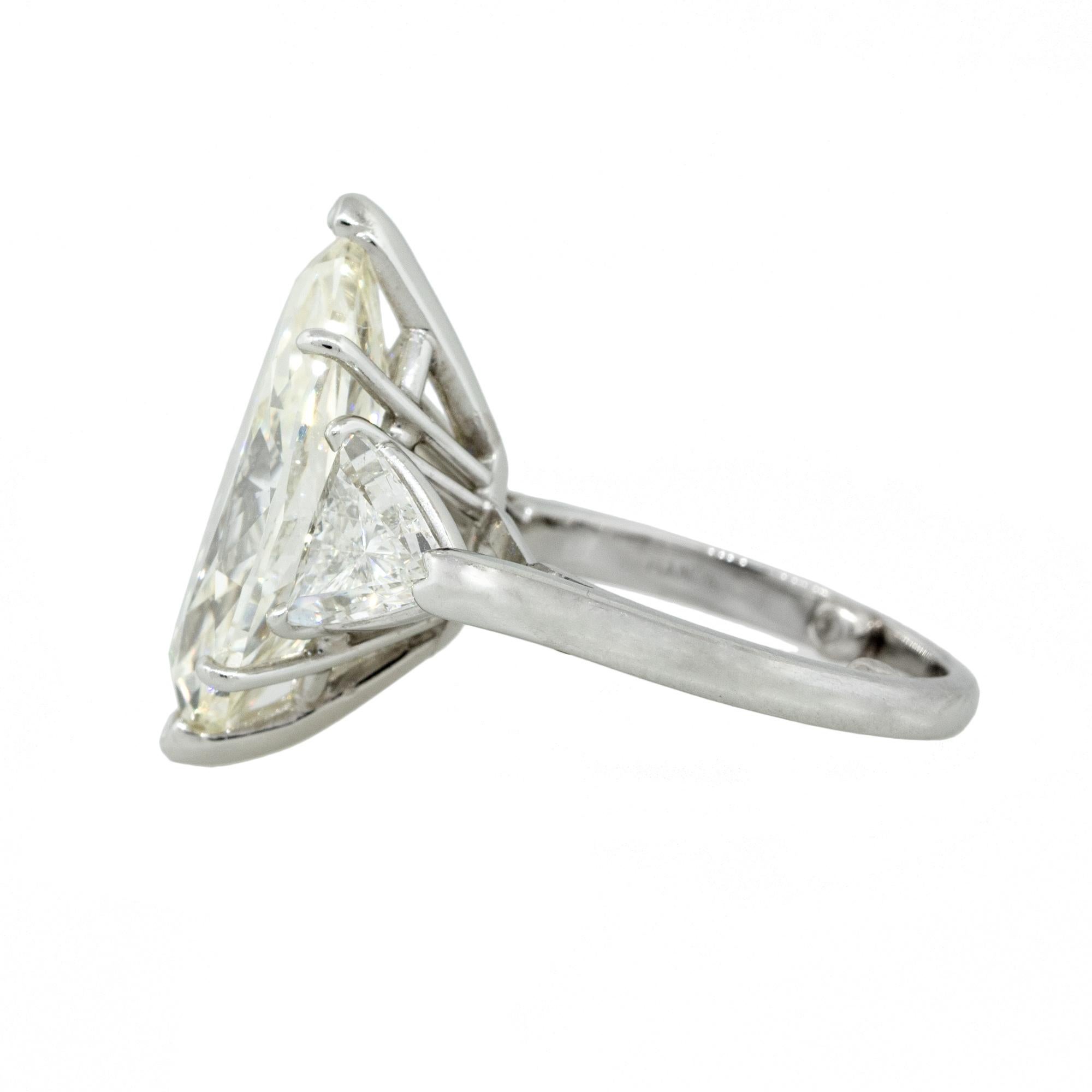 10.05 Carat Marquise Cut GIA Certified Diamond Engagement Ring Platinum In Stock In Excellent Condition In Boca Raton, FL