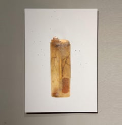 1009_Fundstückfotografie: An der Küste von Menorca (Spanien) geborgenes Feuerzeug