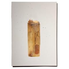 1009_Found-object photograph: lighter recovered on the coast of Menorca (Spain)