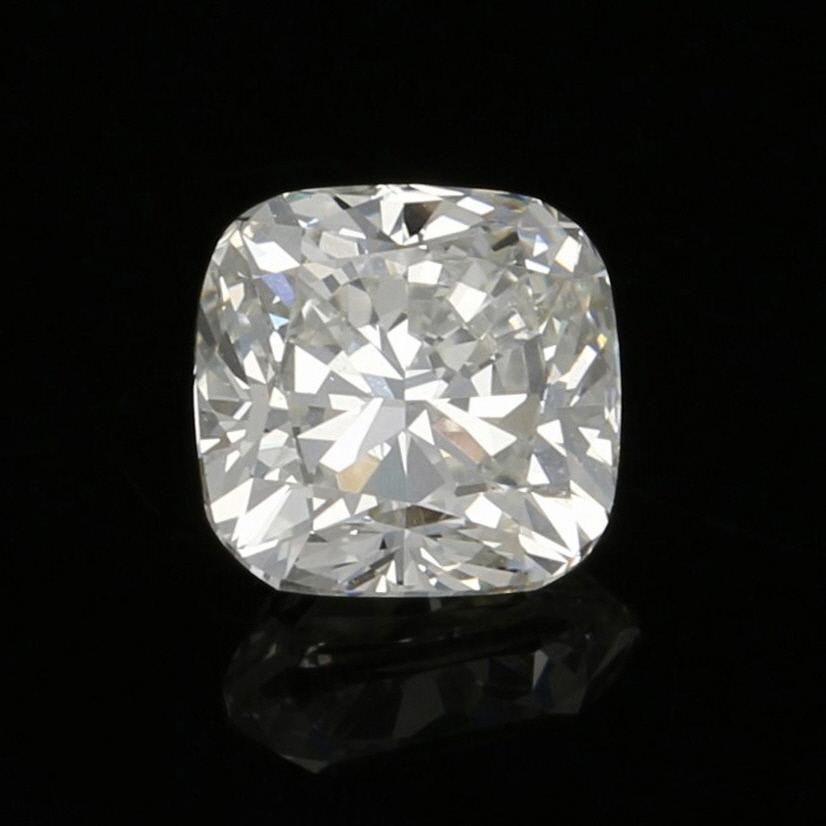 1.00 Carat Loose Diamond, Cushion Cut GIA Graded Solitaire VS2 I In Excellent Condition In Greensboro, NC