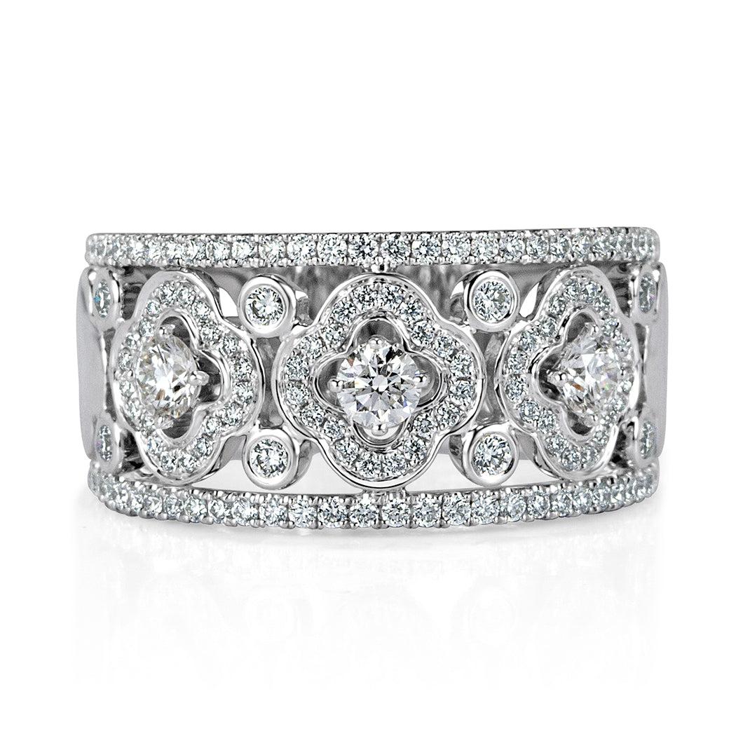 1.00ct Round Brilliant Cut Diamond Right-Hand Ring