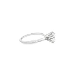 1.00CT Round Brilliant Diamond Engagement Ring, GIA