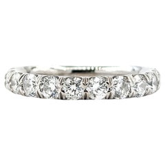1.00ctw Comfort Fit Stackable Diamond Bridal Ring in White Gold
