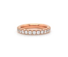 1.00ctw Diamond Eternity Anniversary Band Ring in 14K Rose Gold