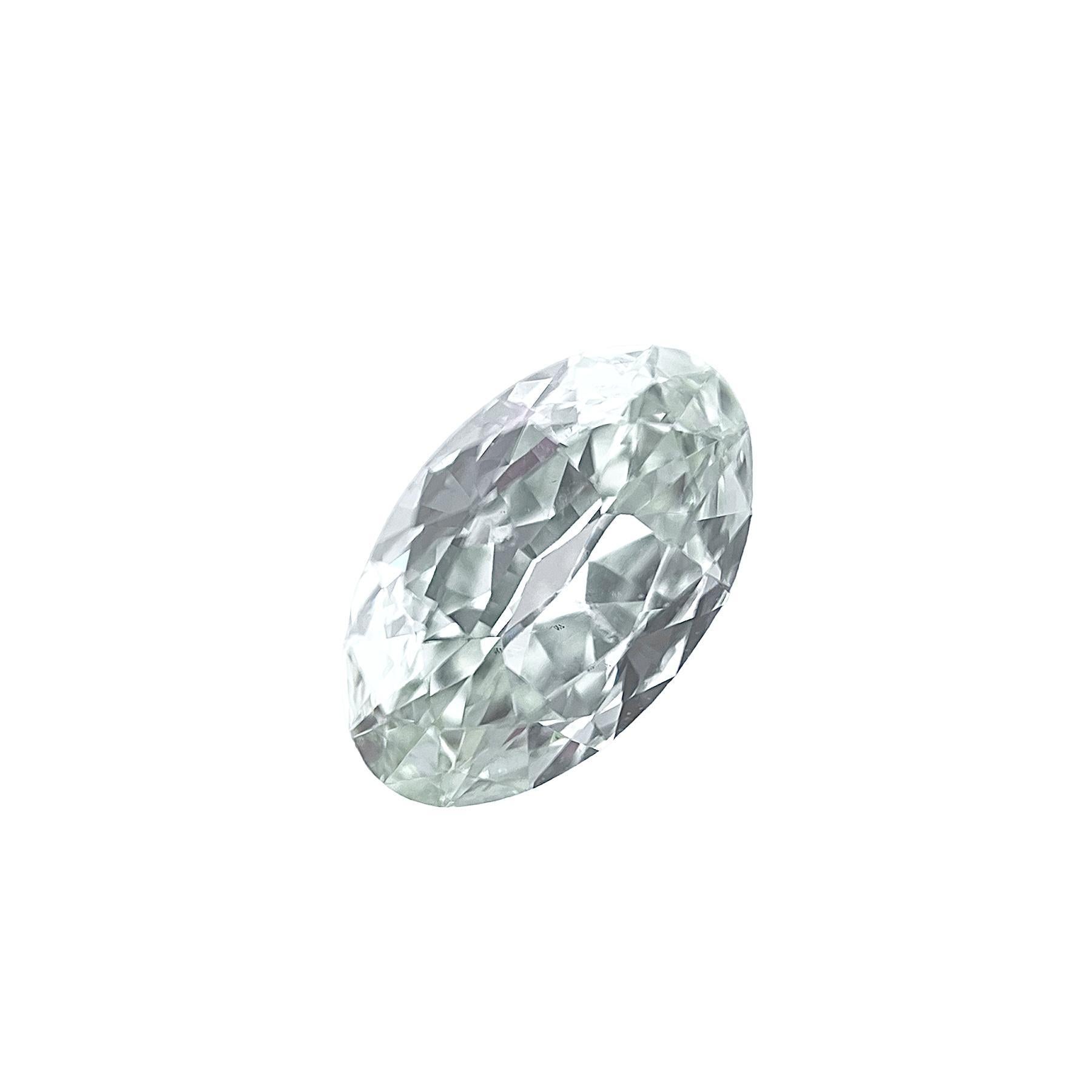 ITEM DESCRIPTION

ID #: NYC57471
Stone Shape: Moval
Diamond Weight: 1.01 carat
Clarity: VS2
Color: L	
Cut:	Excellent
Measurements: 8.75 x5.44 x 2.71 mm
Depth %: 49.70%
Table %: 	59%
Symmetry: Very
Polish: Very Good
Fluorescence: None
Certifying Lab:
