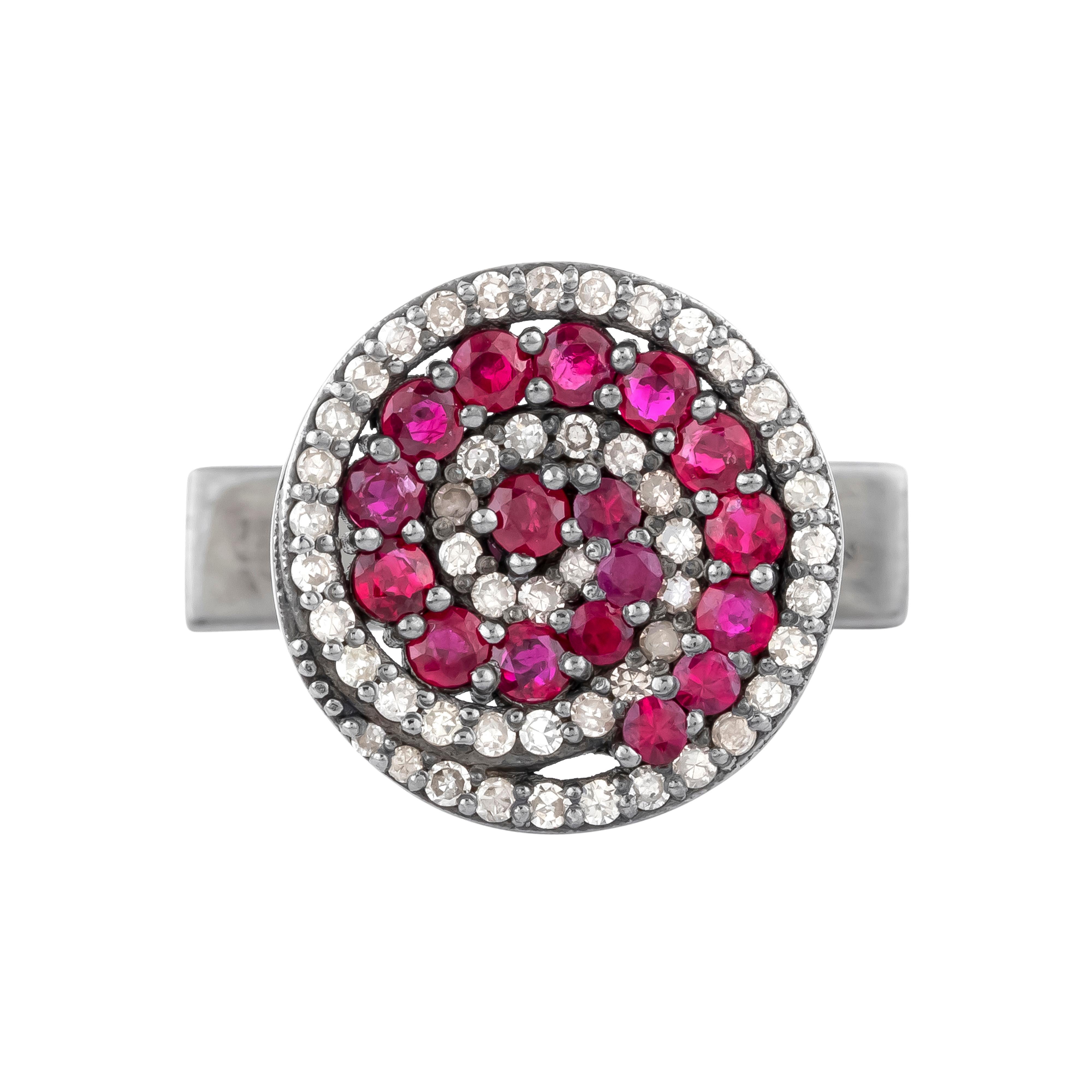 Gemelli con diamante da 1,01 carati in vendita 2