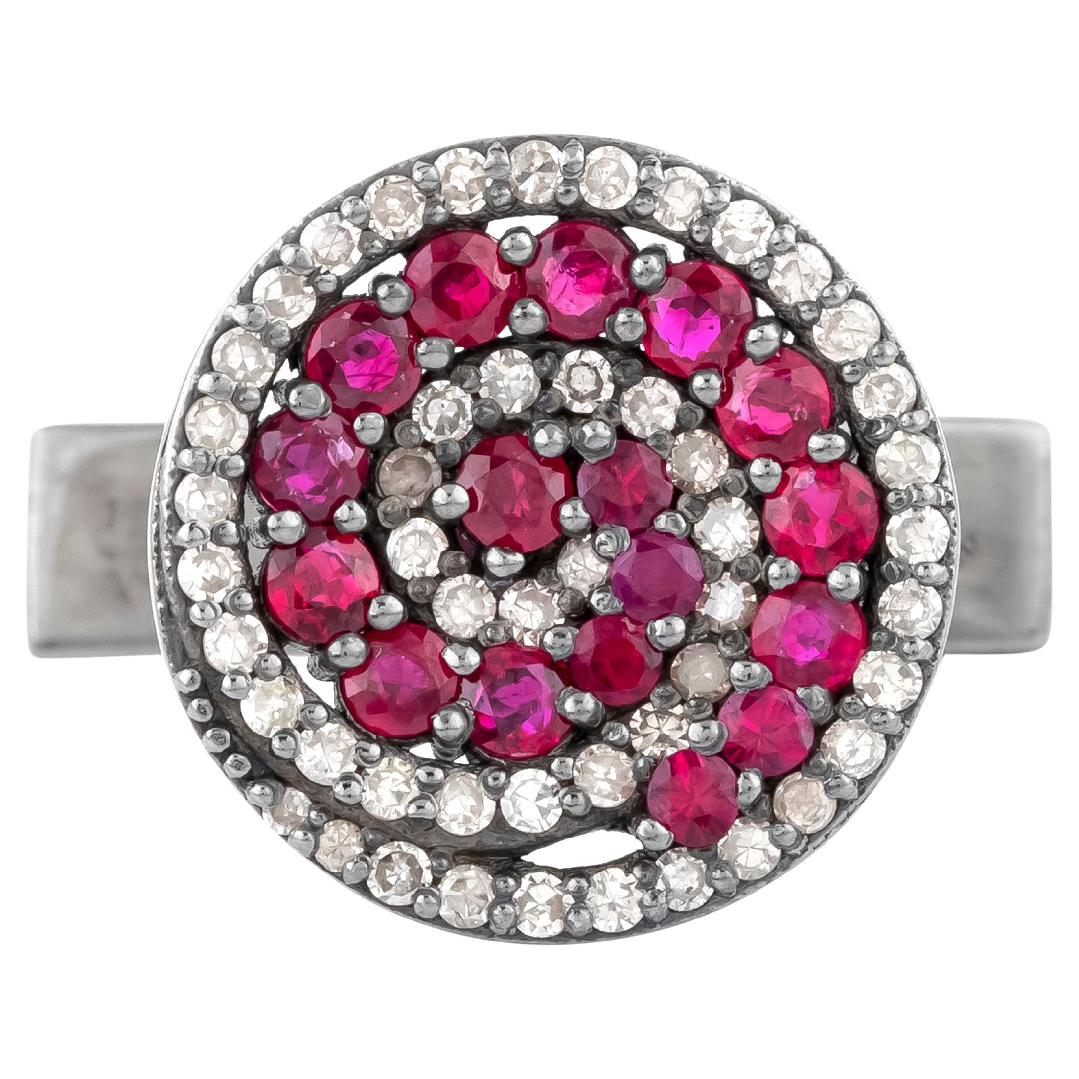 Contemporaneo Gemelli con diamante da 1,01 carati in vendita