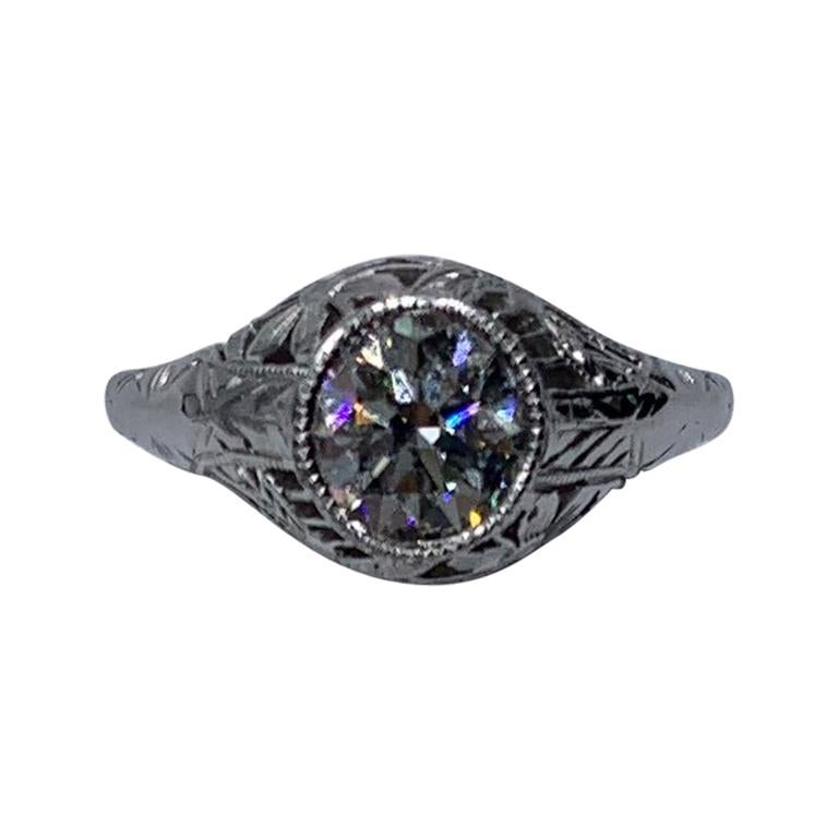 1.01 Carat Diamond Ring For Sale