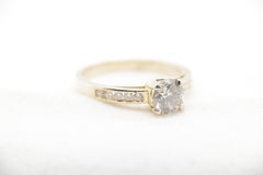 1.01 Carat Diamond Ring in 18 Karat Gold