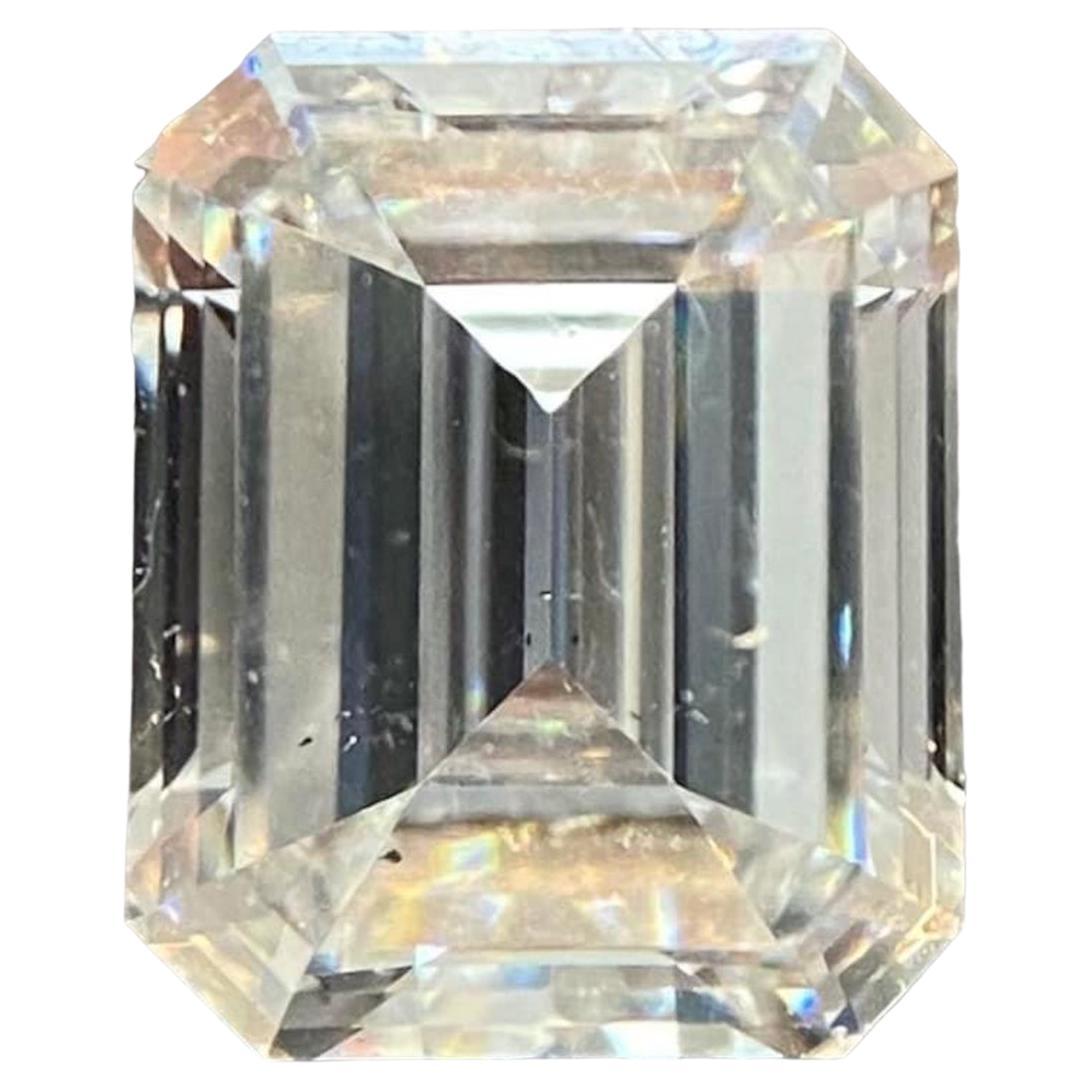 1.01 Carat Emerald Cut GIA Certified G Color SI1 Clarity Diamond