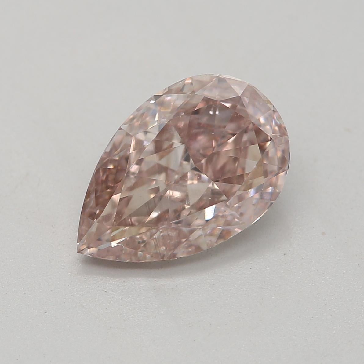 *100% NATURAL FANCY COLOUR DIAMOND*

✪ Diamond Details ✪

➛ Shape: Pear
➛ Colour Grade: Fancy Brown Pink
➛ Carat: 1.01
➛ Clarity: SI1
➛ GIA Certified 

^FEATURES OF THE DIAMOND^

Our Fancy Brown Pink diamond is a rare and unique gemstone that