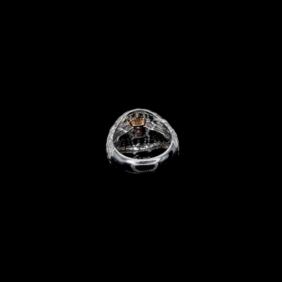 1.01 Carat Fancy Pink Diamond Ring VS Clarity AGL Certified (bague en diamant rose fantaisie) Neuf - En vente à Kowloon, HK