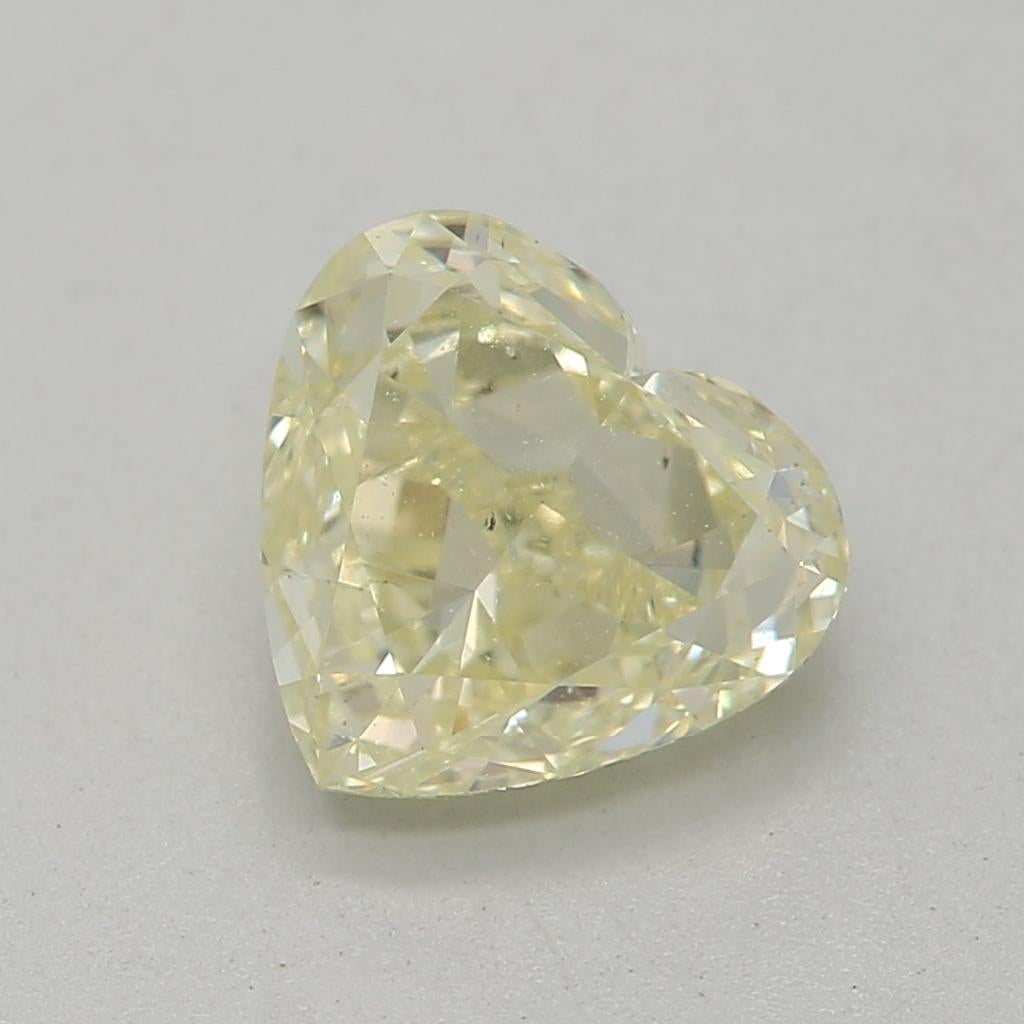 ***100% NATURAL FANCY COLOUR DIAMOND***

✪ Diamond Details ✪

➛ Shape: Heart
➛ Colour Grade: W-X
➛ Carat: 1.01
➛ Clarity: SI1
➛ GIA Certified 

^FEATURES OF THE DIAMOND^

This 1.01 carat diamond refers to the weight of the diamond, with carat being