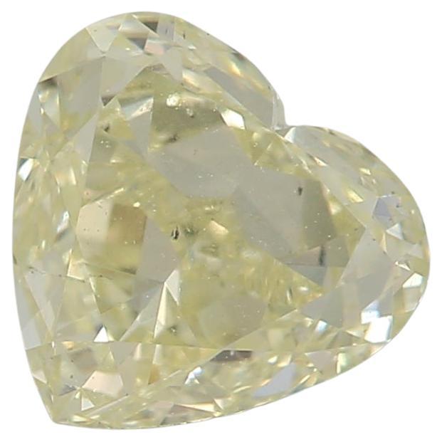 1.01 Carat Heart cut diamond SI1 Clarity GIA Certified For Sale
