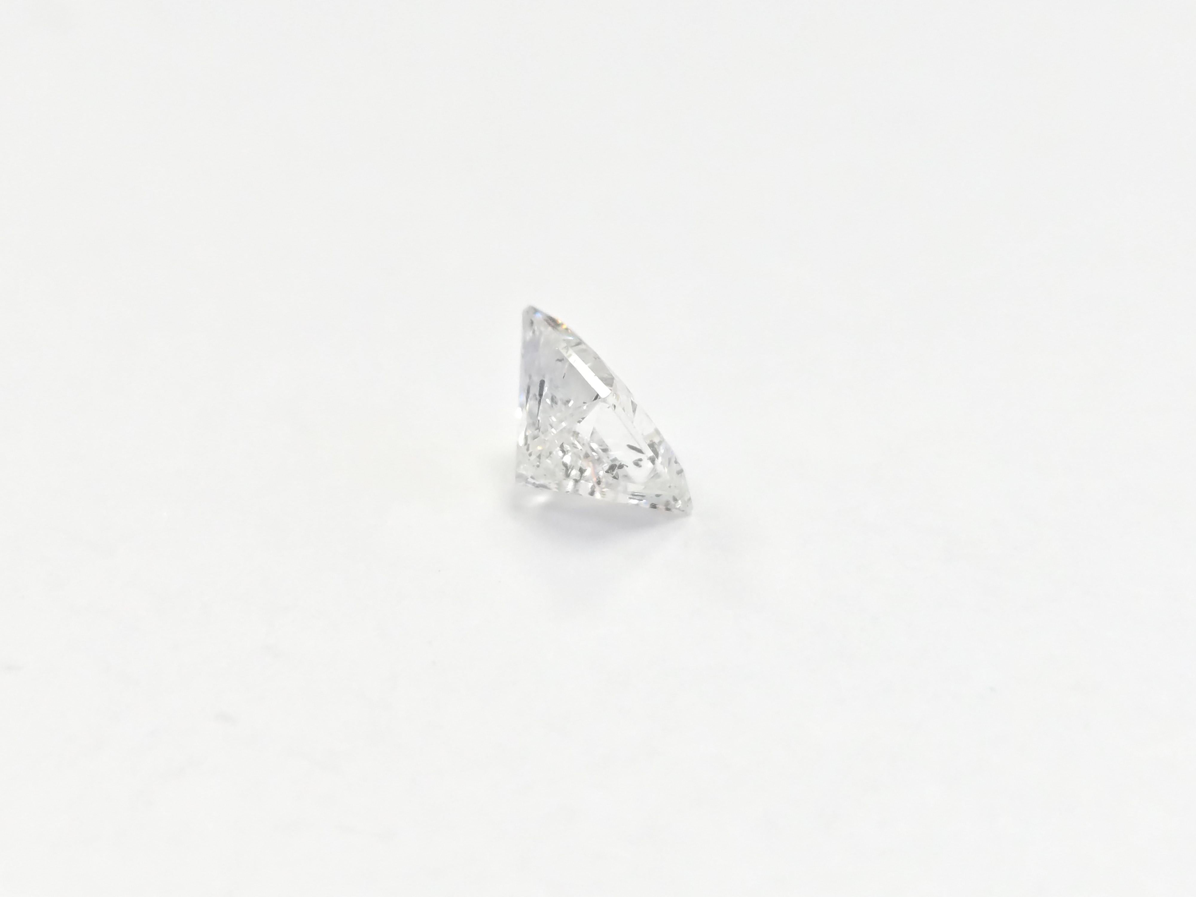 1.01 Carat Princess Shape Natural Diamond In New Condition For Sale In Great Neck Plaza, NY