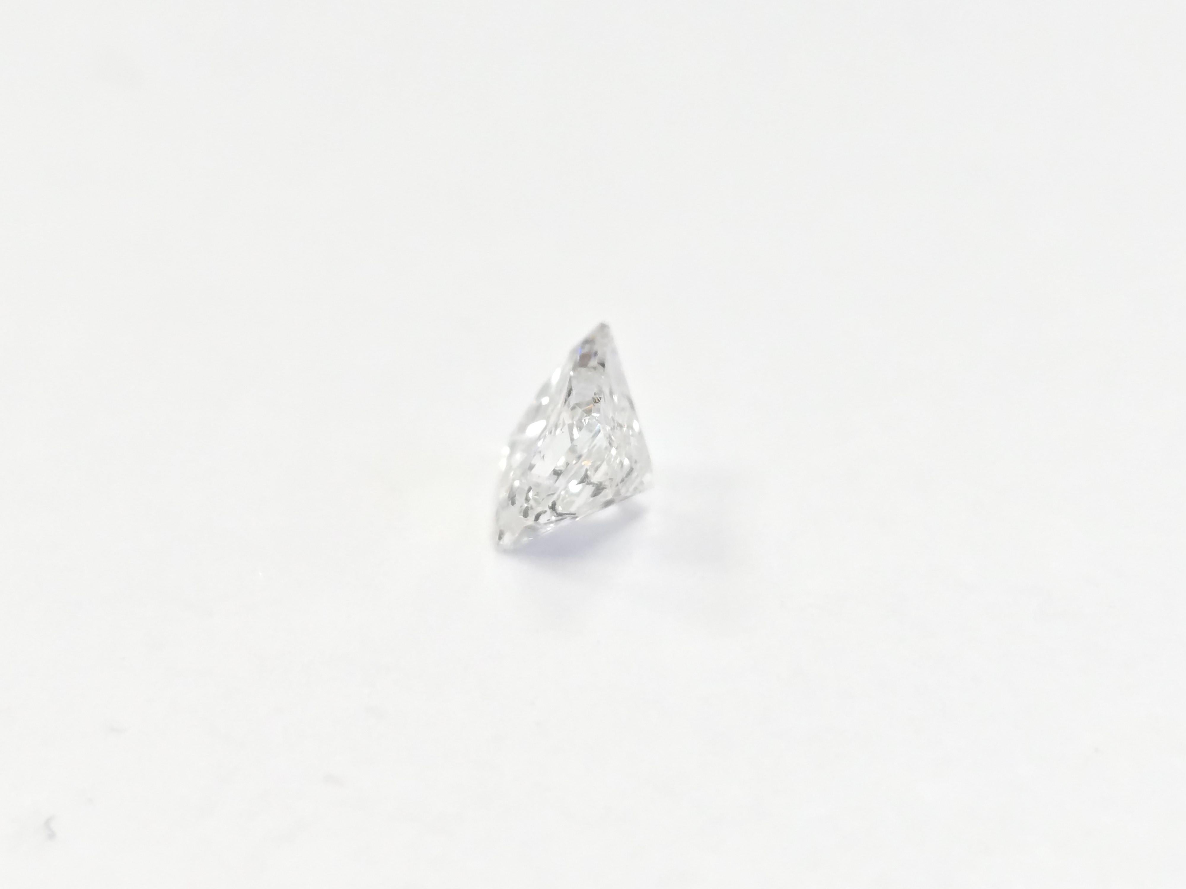 Women's or Men's 1.01 Carat Princess Shape Natural Diamond For Sale
