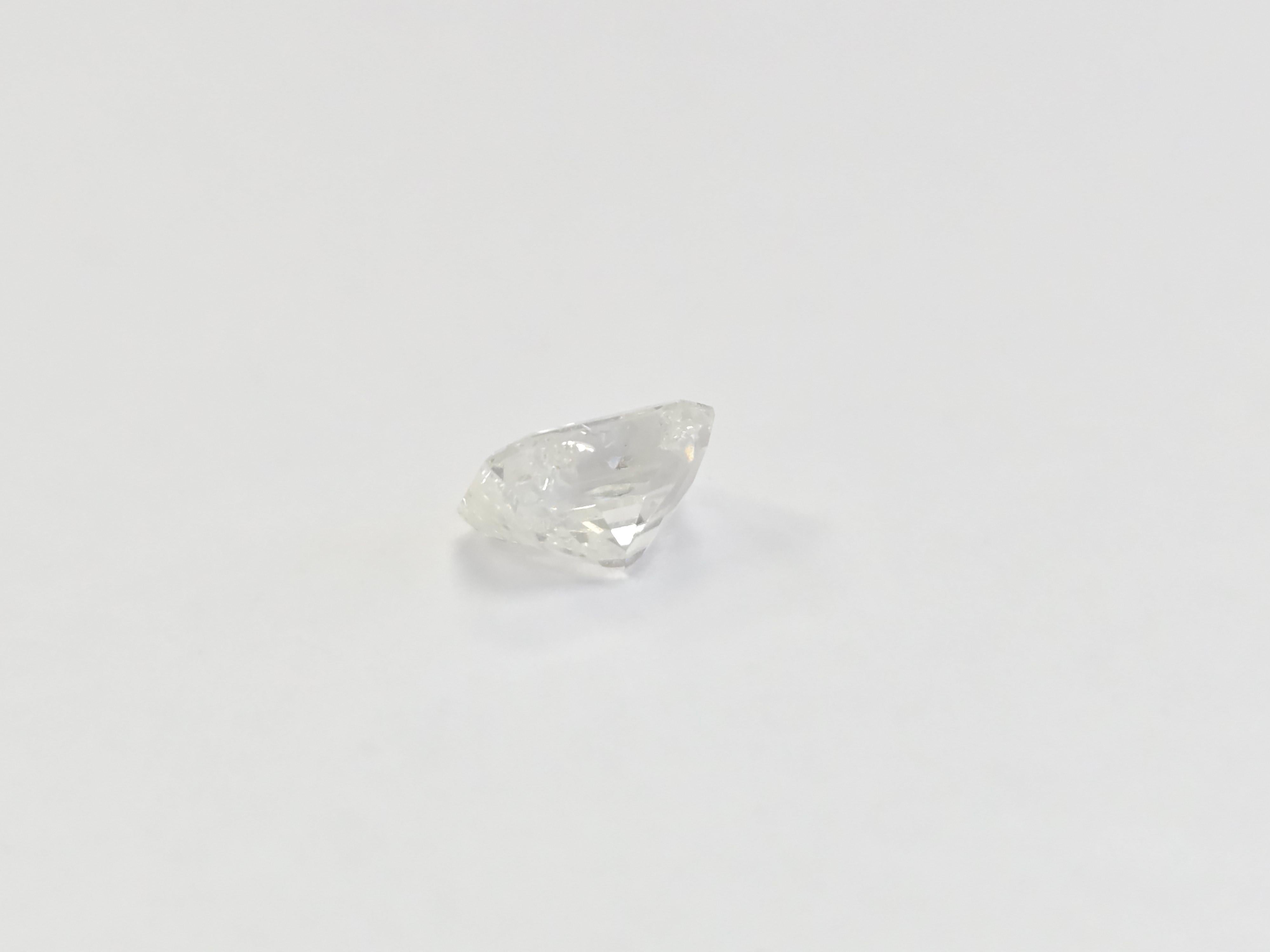 Femenino o masculino Diamante Natural de Forma Radiante de 1,01 Quilates en venta