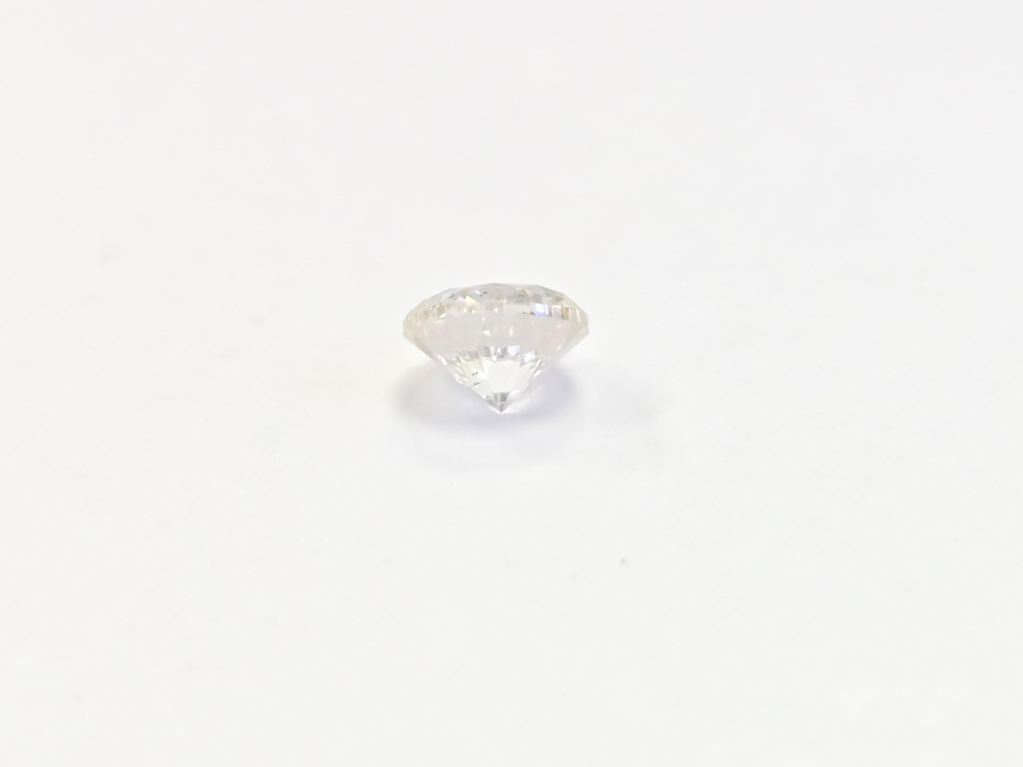 Taglio rotondo Diamante naturale di forma rotonda da 1,01 carati in vendita