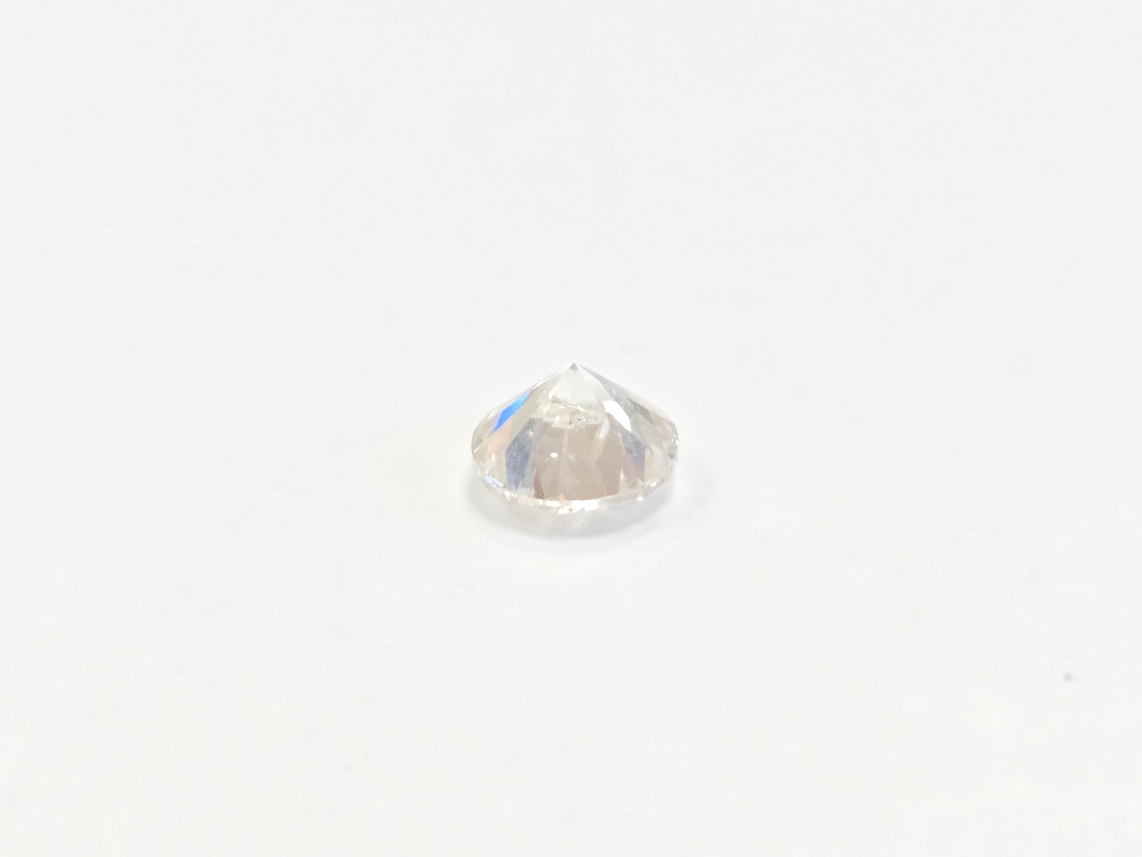 Diamante naturale di forma rotonda da 1,01 carati in vendita 1